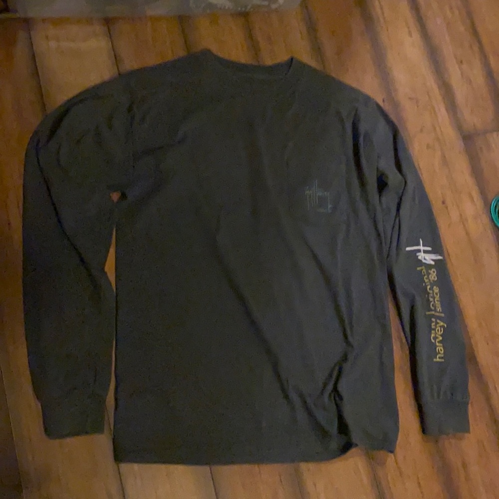 Men’s Guy Harvey shirt grey med